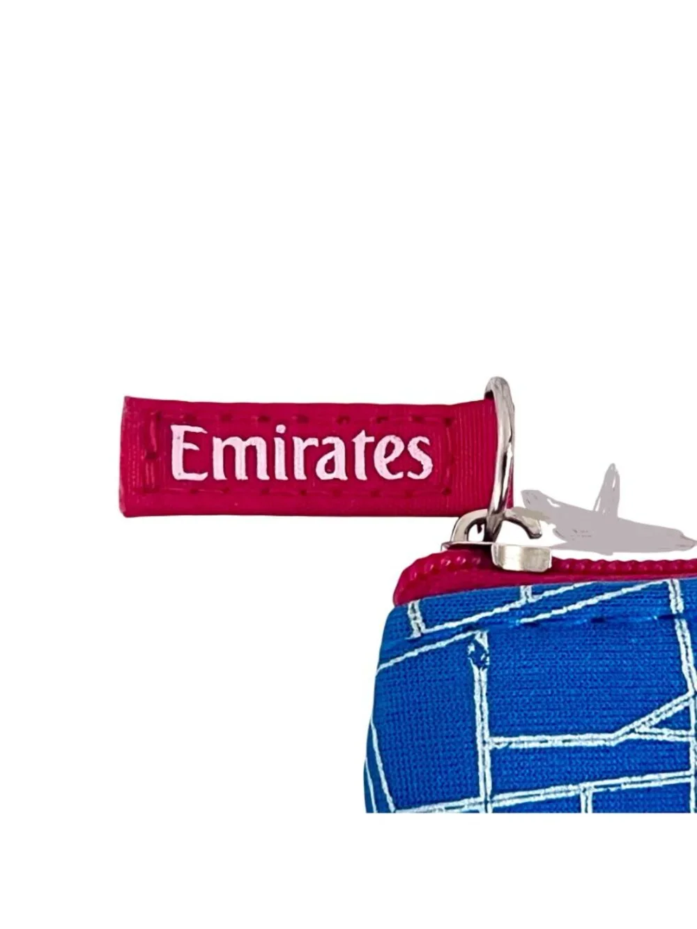 Emirates Blue Toiletry Travel Kit Eye Mask Socks Toothbrush Earplugs